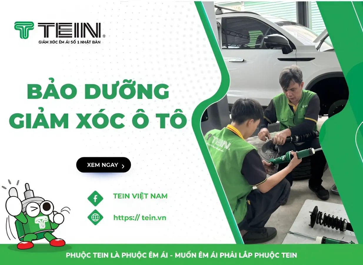 Bảo dưỡng giảm xóc xe điện: Êm ái mọi đường